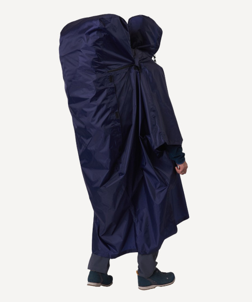Дождевик-Пончо RedFox Poncho Plus (Унисекс; one size; т.Синий)